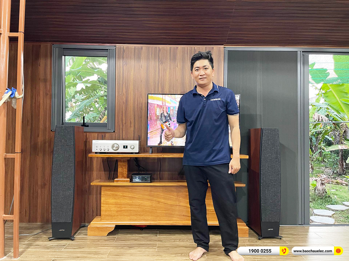 Lắp đặt dàn nghe nhạc Jamo hơn 46tr cho anh Nhụy tại Đồng Nai