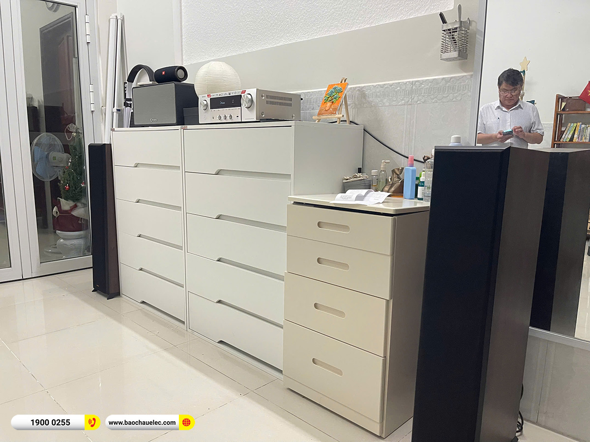 Lắp đặt dàn nghe nhạc Klipsch hơn 42tr cho anh Thi tại Cần Thơ