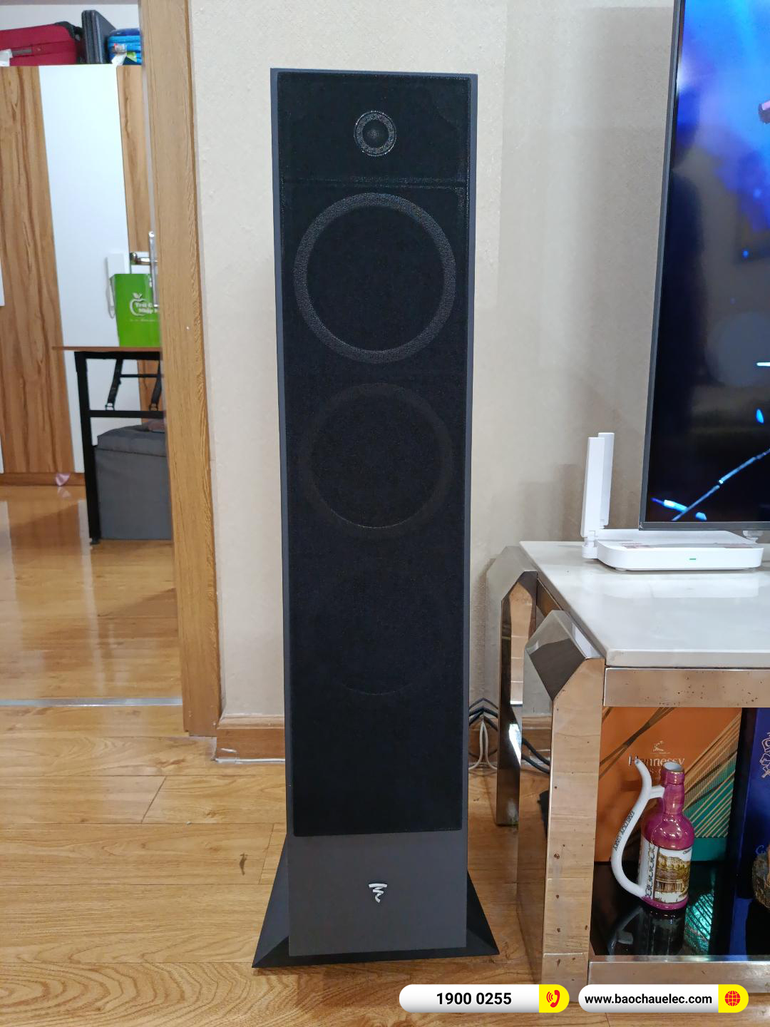 Lắp đặt d&agrave;n nghe nhạc Focal hơn 47tr cho anh Đạt tại H&agrave; Nội 