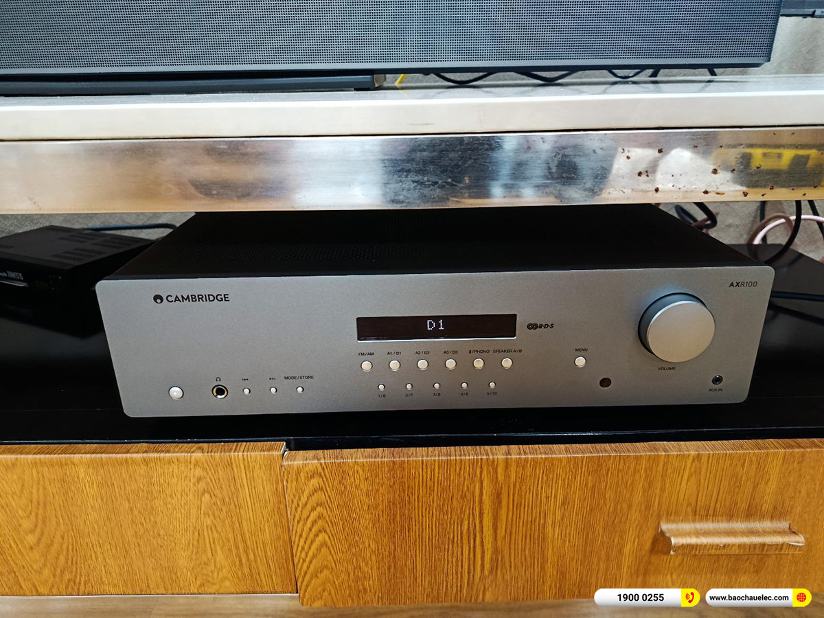 Lắp đặt d&agrave;n nghe nhạc Focal hơn 47tr cho anh Đạt tại H&agrave; Nội 