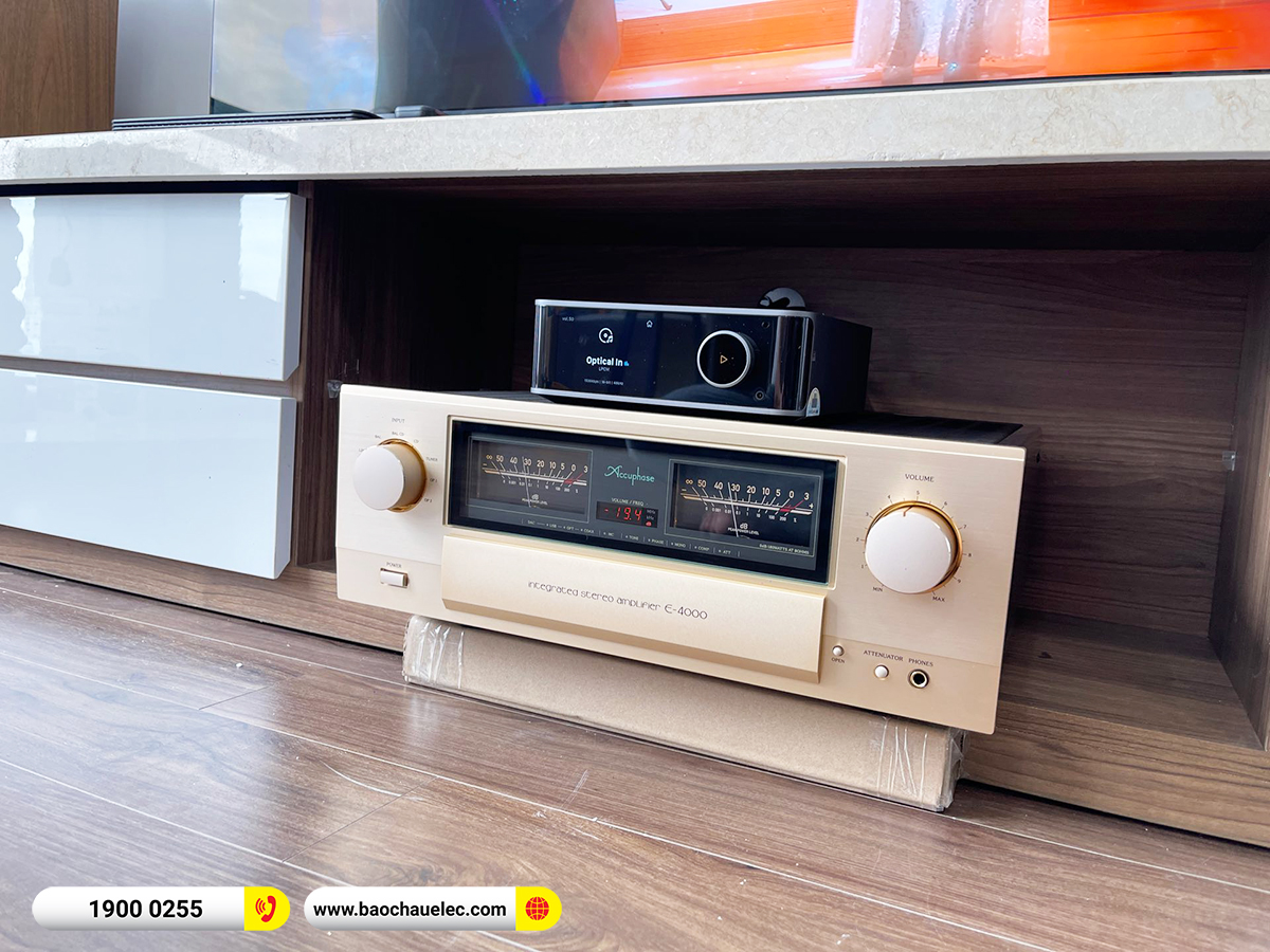 Lắp đặt dàn nghe nhạc Hi-end Tannoy hơn 300tr cho anh An tại Hà Nội 