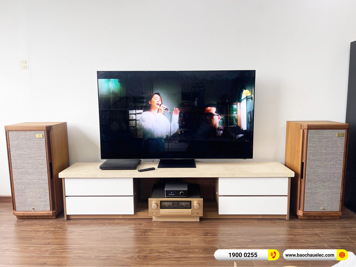 Lắp đặt dàn nghe nhạc Hi-end Tannoy hơn 300tr cho anh An tại Hà Nội 