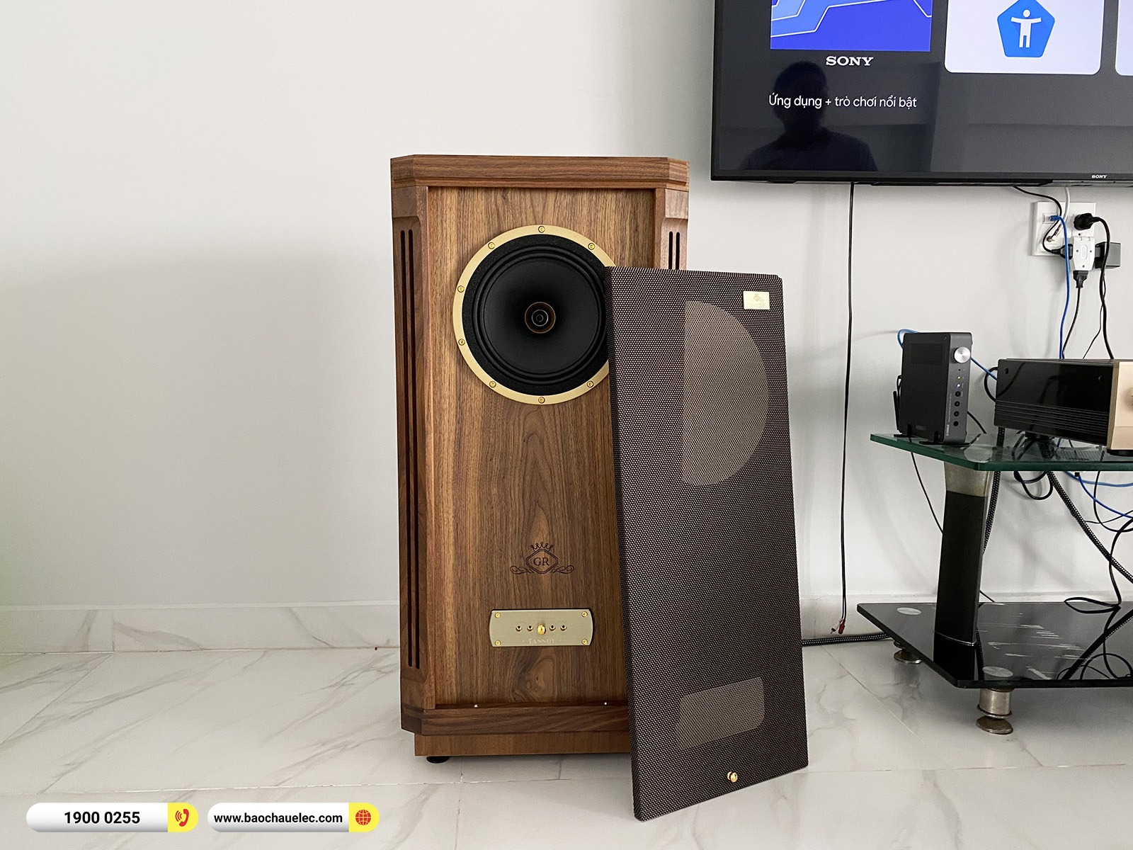 Lắp đặt dàn nghe nhạc Hi-end Tannoy gần 240tr cho chú Tùng tại TPHCM