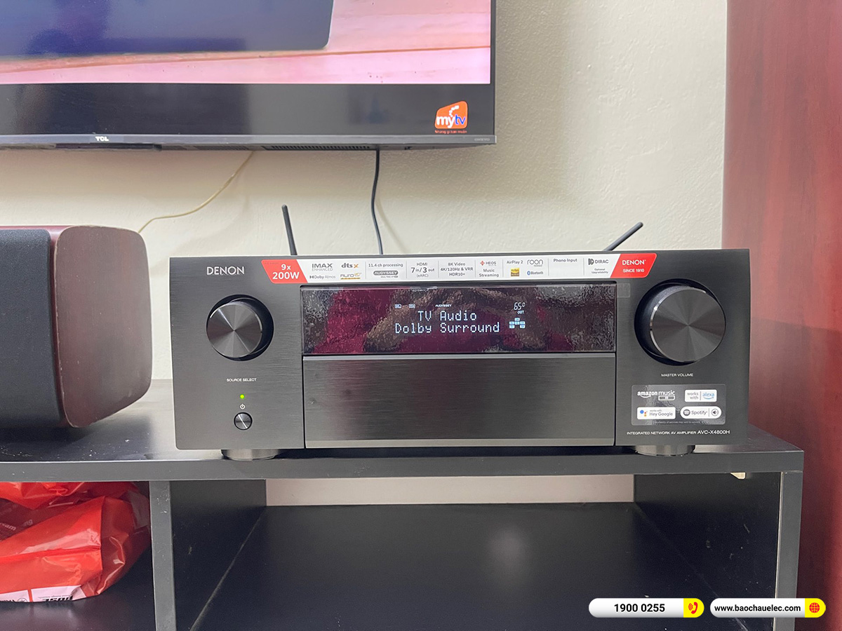 Lắp đặt d&agrave;n nghe nhạc, xem phim JBL hơn 122tr cho anh H&ograve;a tại H&agrave; Nội 