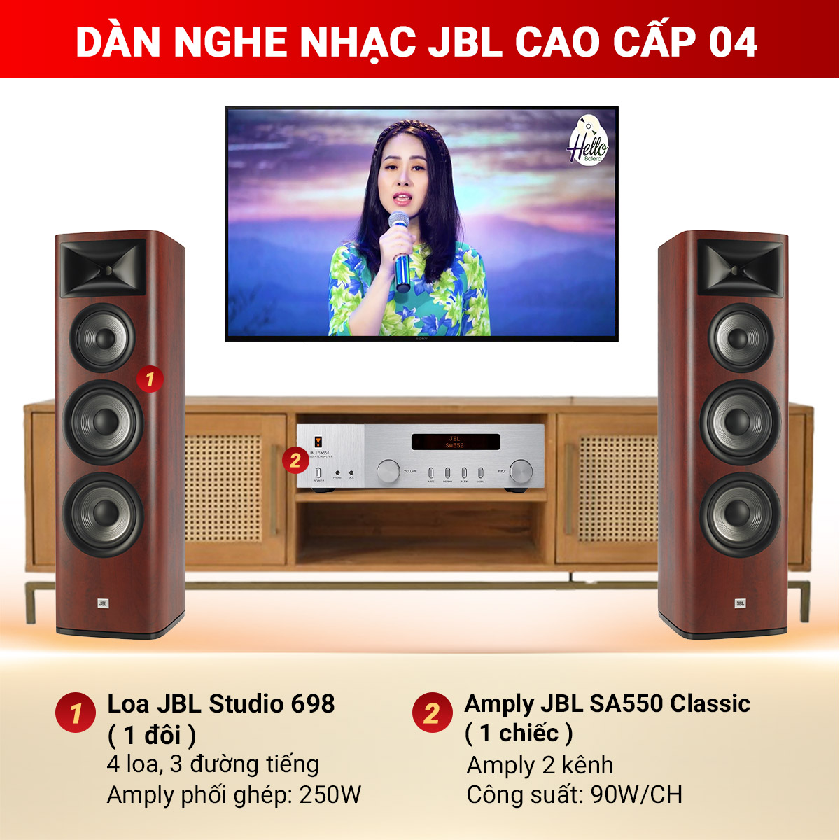 Dàn nghe nhạc JBL cao cấp 04