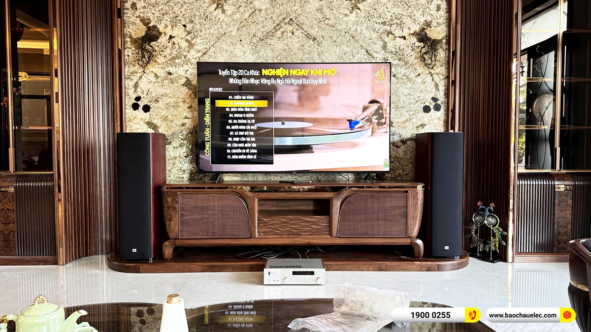 Lắp đặt dàn nghe nhạc JBL hơn 70tr cho chị Giang tại Hưng Yên 