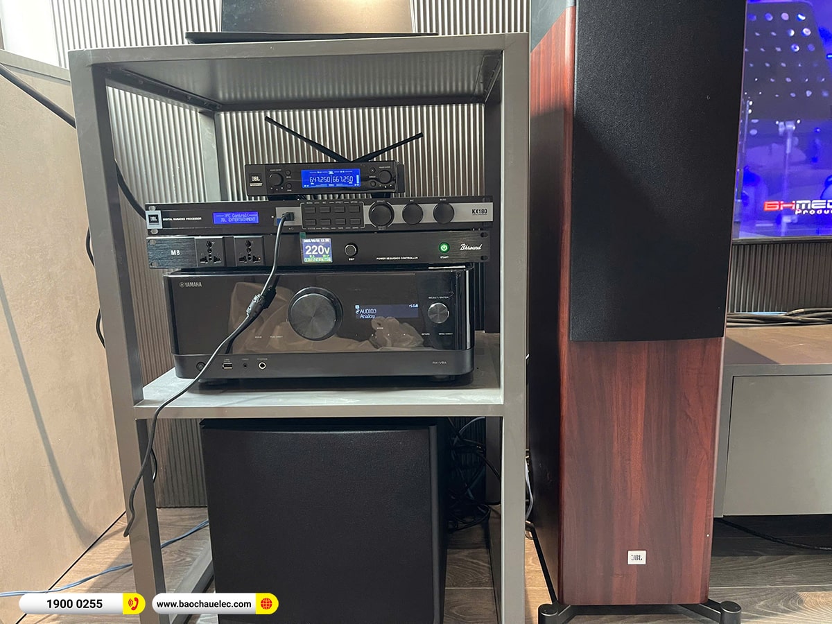 Lắp đặt dàn karaoke, nghe nhạc JBL hơn 60tr cho anh Trường tại Cần Thơ