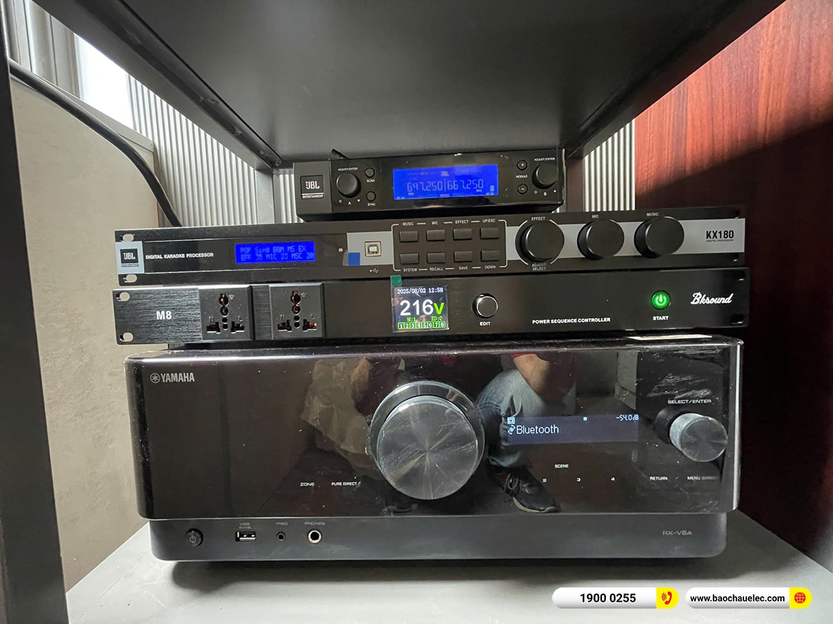 Lắp đặt dàn karaoke, nghe nhạc JBL hơn 60tr cho anh Trường tại Cần Thơ