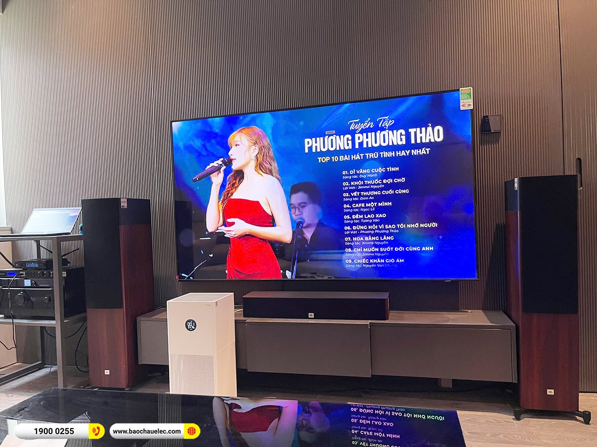 Lắp đặt dàn karaoke, nghe nhạc JBL hơn 60tr cho anh Trường tại Cần Thơ
