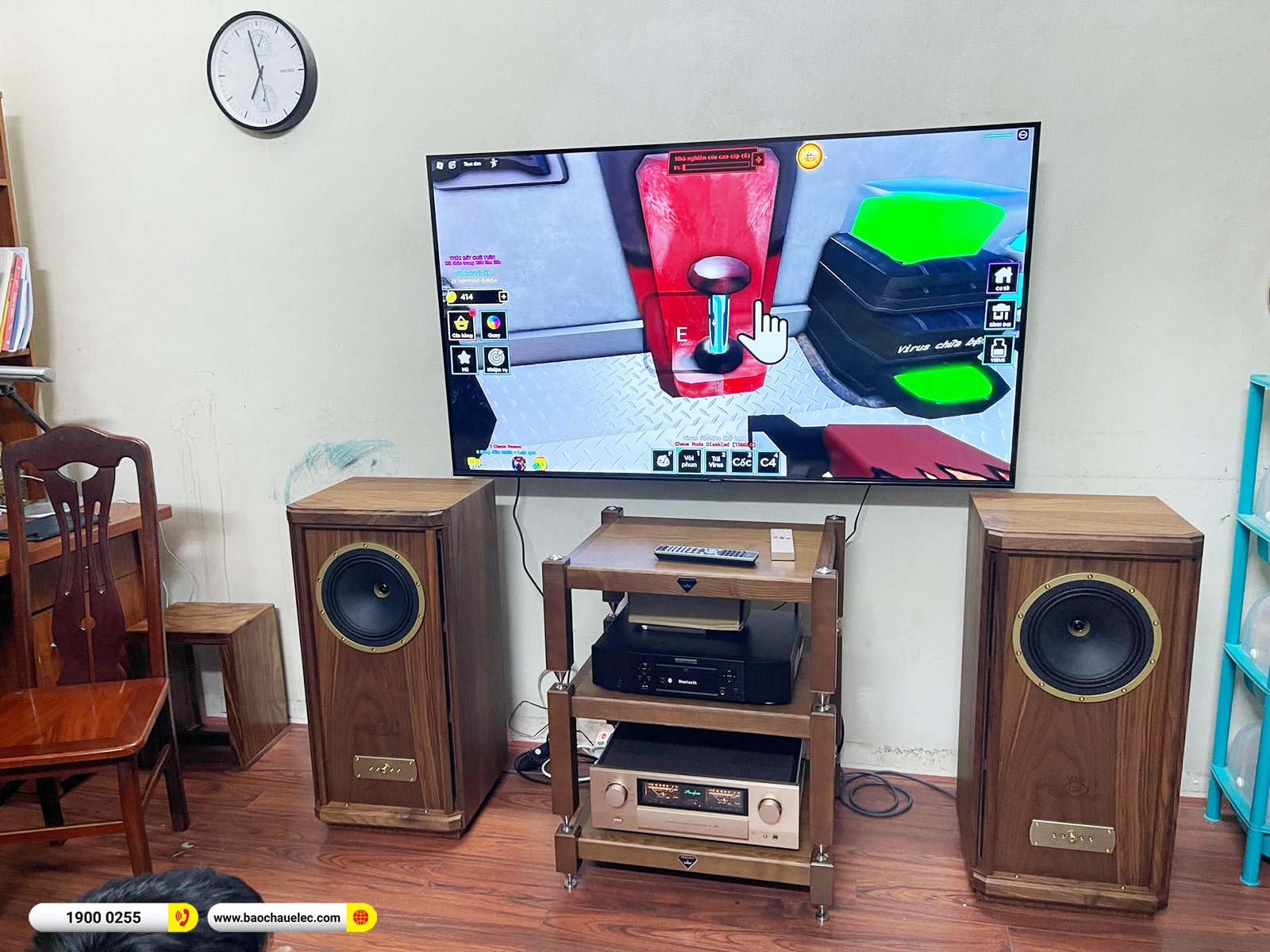 Nâng cấp dàn nghe nhạc Tannoy hơn 126tr cho anh Kha tại Hà Nội