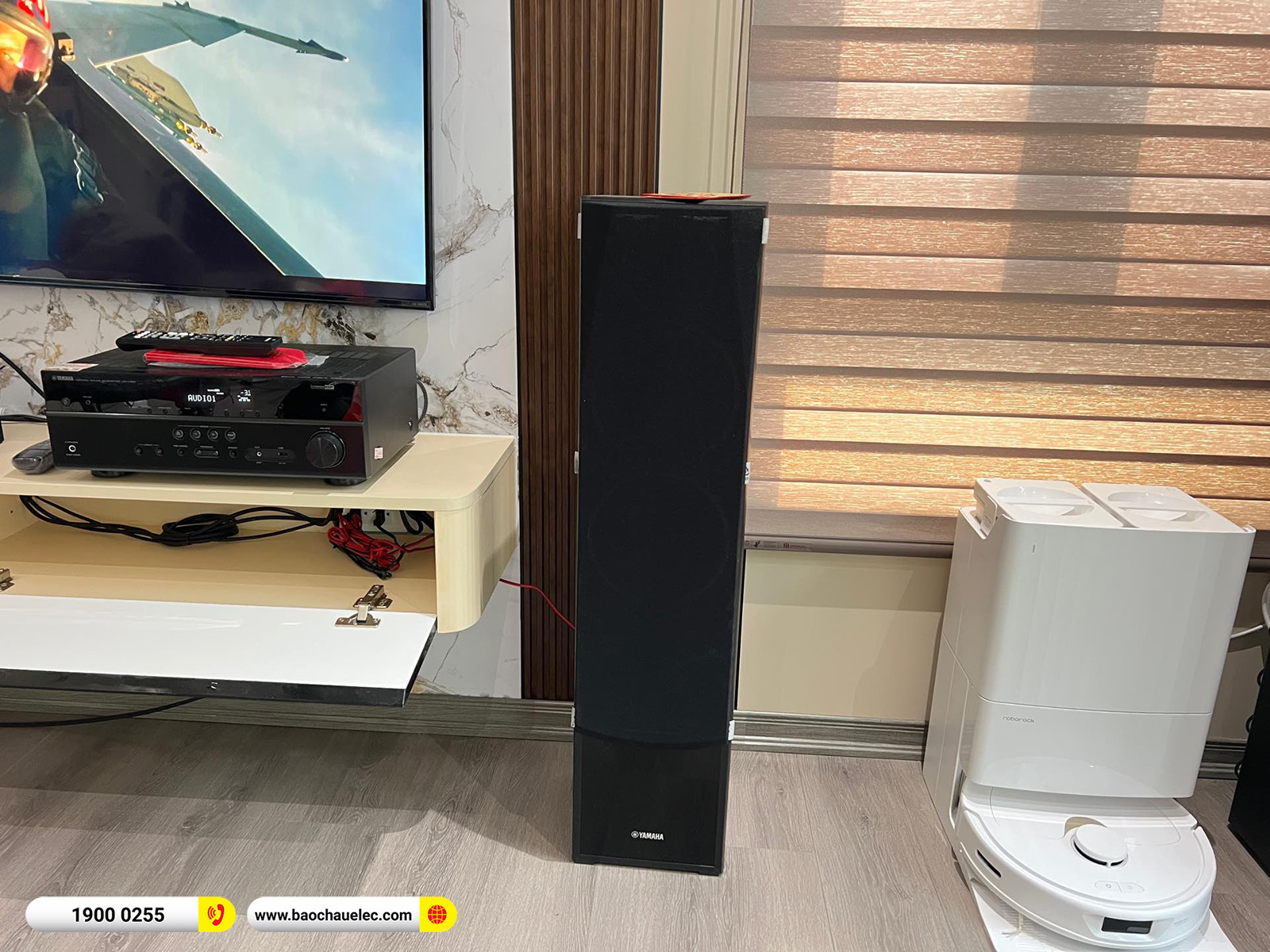 Lắp đặt dàn nghe nhạc, xem phim Yamaha hơn 21tr cho anh Toàn tại Hà Nội