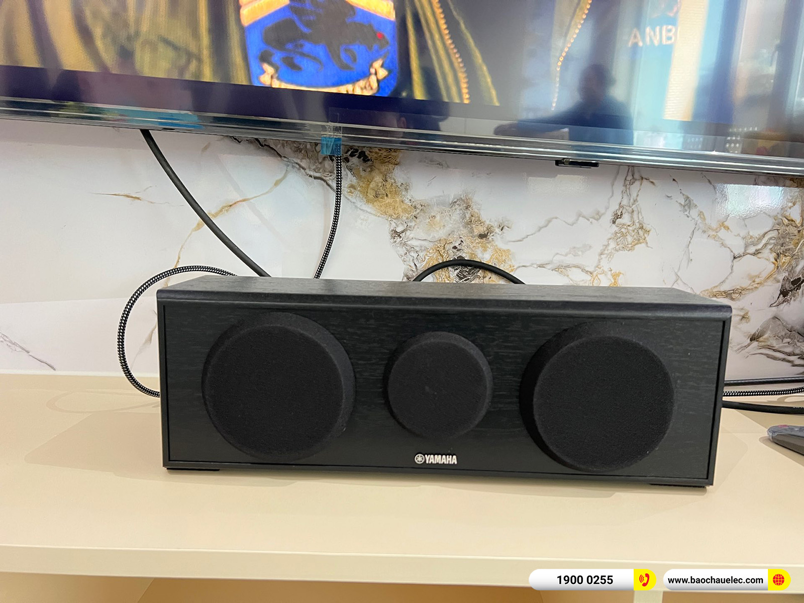 Lắp đặt dàn nghe nhạc, xem phim Yamaha hơn 21tr cho anh Toàn tại Hà Nội