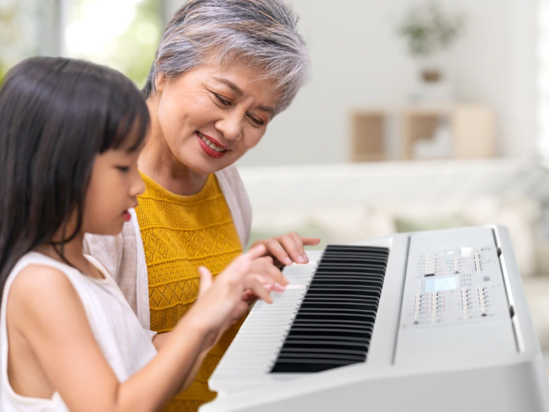 Đ&agrave;n oragan Yamaha PSR-EZ310