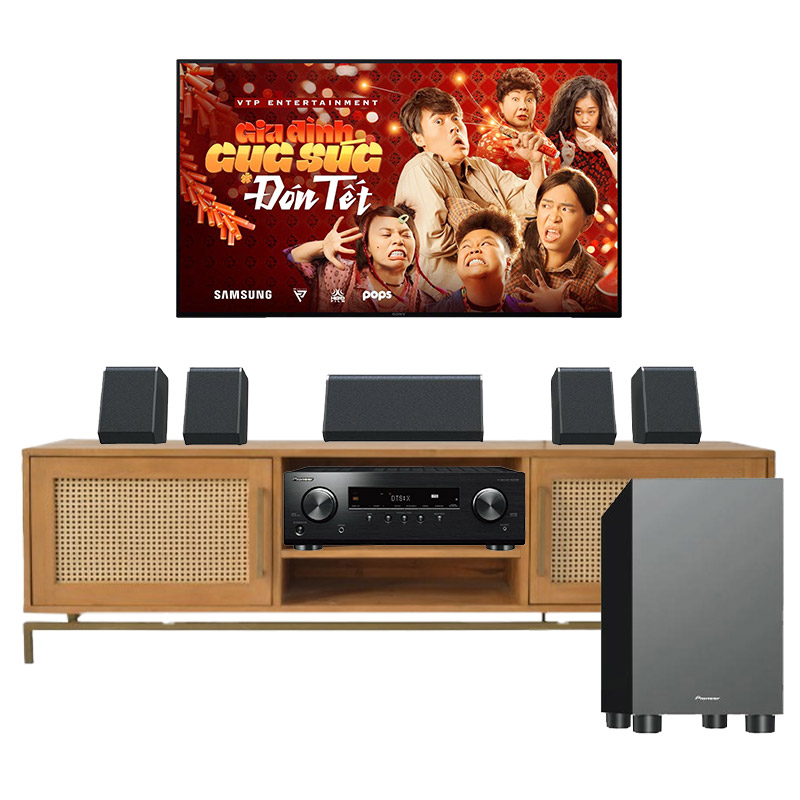 Pioneer Htp 076 B 5.1 Heimkinosystem Test Dàn xem phim 5.1 Pioneer HTP-076 | Chính Hãng, Giá Rẻ