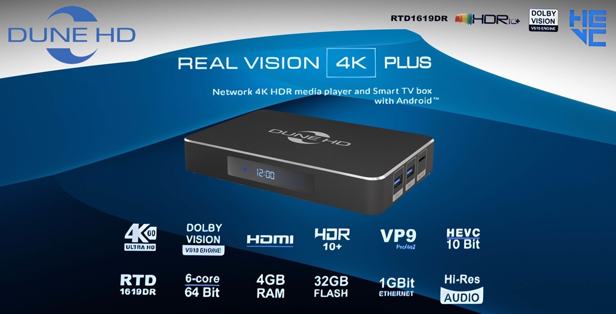 Đầu DUNE HD REAL VISION 4K PLUS
