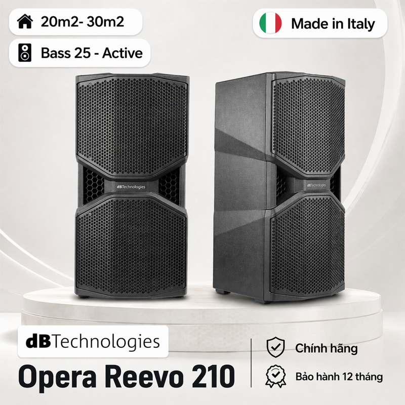 Opera Reevo 210t Loa dBTechnologies Opera Reevo 210 | Bass Đôi, Made In Italy