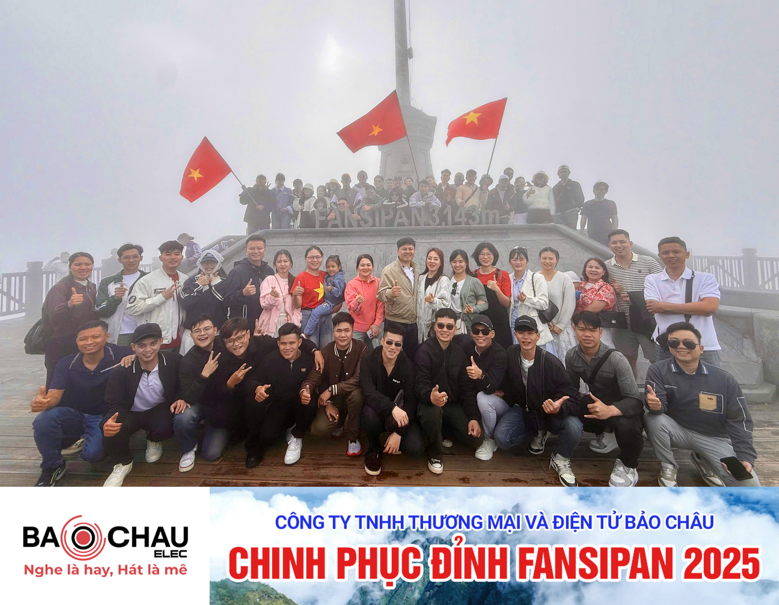 Bảo Châu Elec chinh phục đỉnh Fansipan - Hành trình gắn kết và bứt phá
