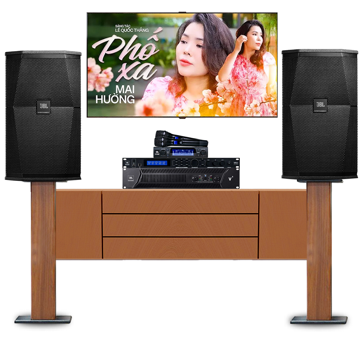 Dàn karaoke đồng bộ full JBL 09