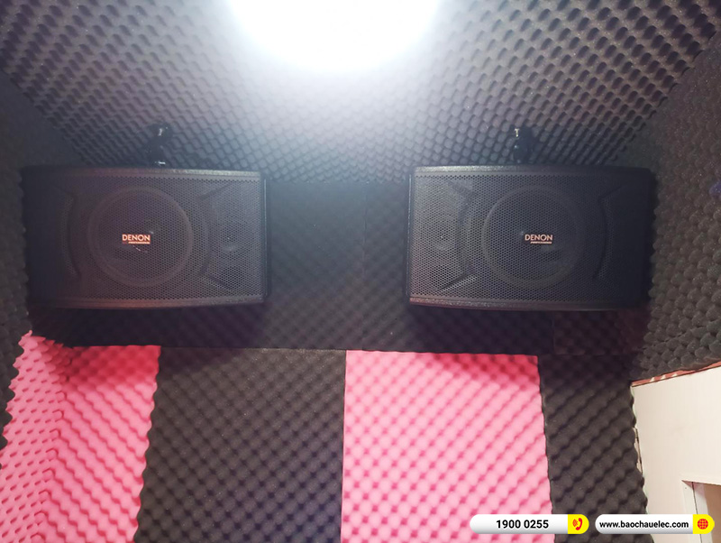 Lắp đặt 14 phòng karaoke mini cho quán NovaX Music Box tại Hà Nội (Denon DP-C10, BKSound DKA 5500)