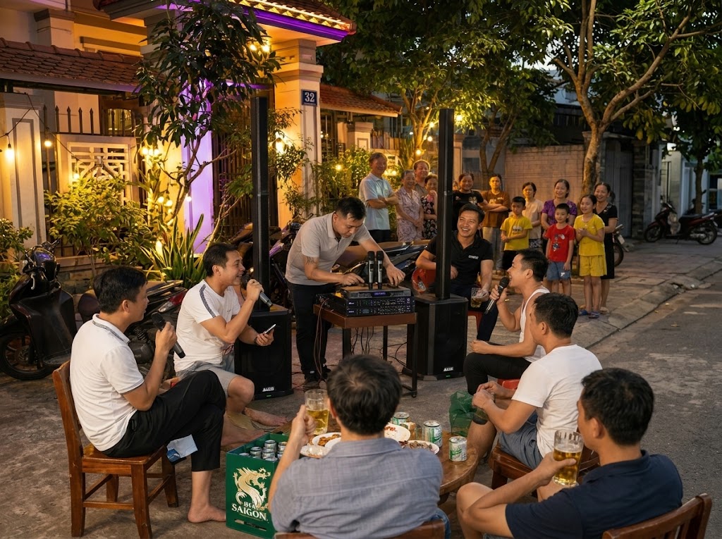 Hối hận khi mua dàn karaoke liền công suất