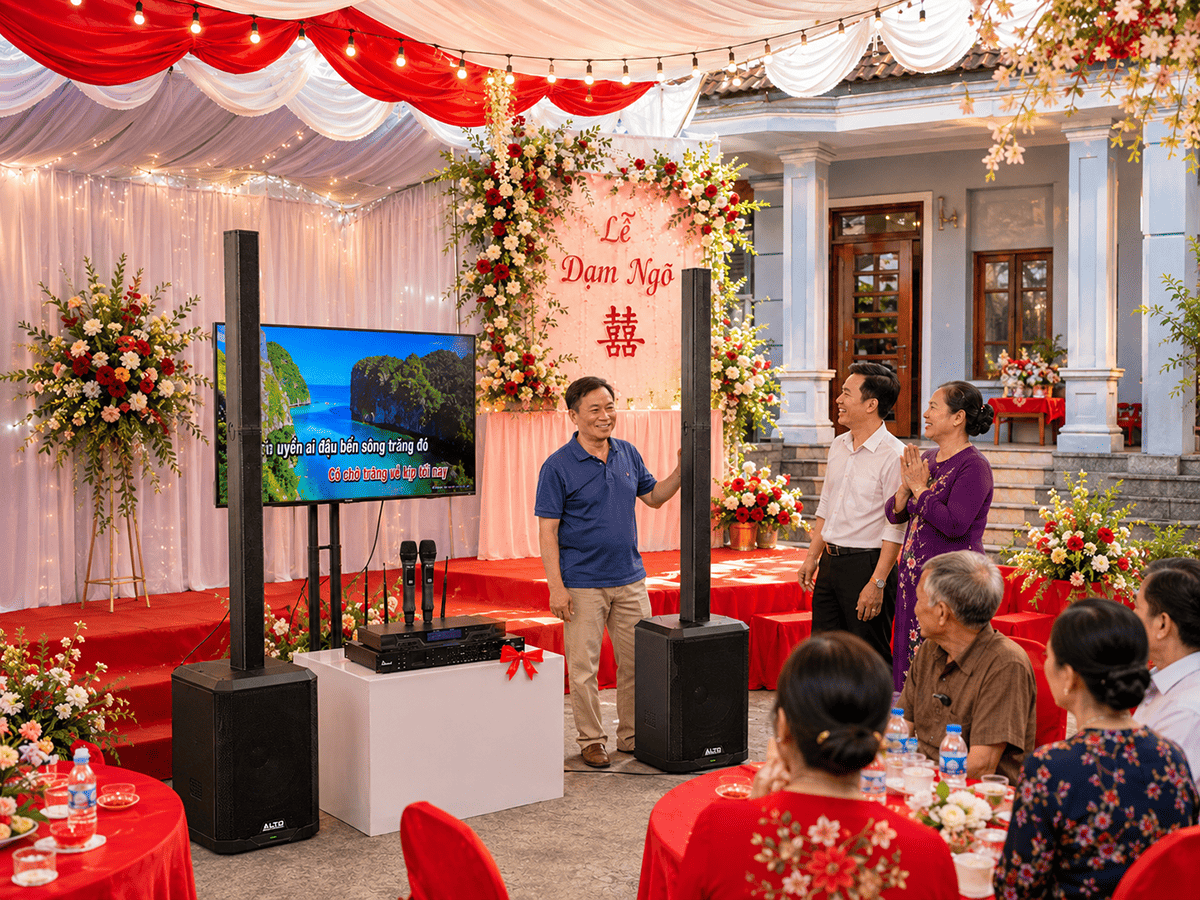 Hối hận khi mua dàn karaoke liền công suất
