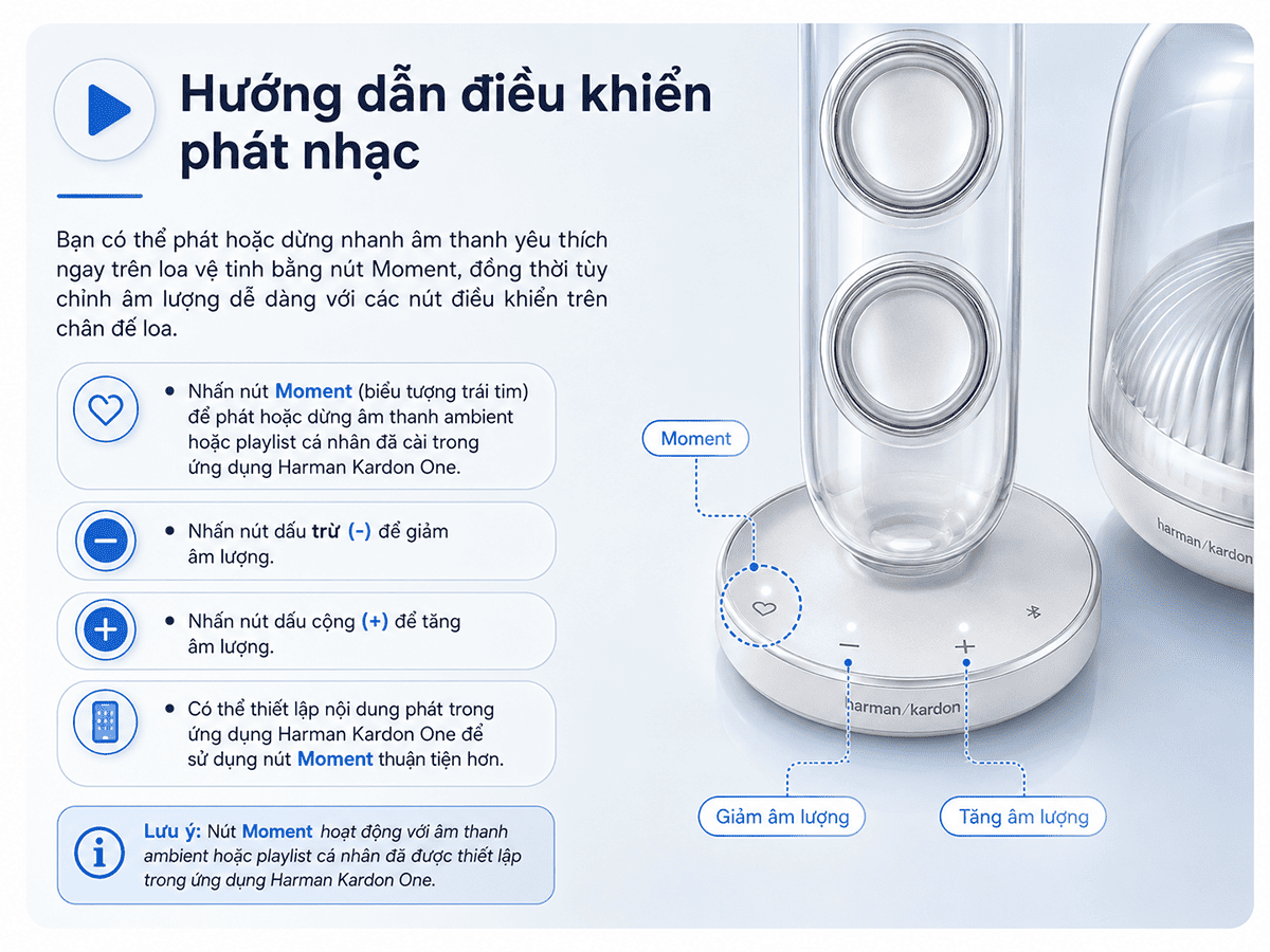 Hướng dẫn sử dụng Loa Harman Kardon Soundsticks 5 Wifi đơn giản nhất