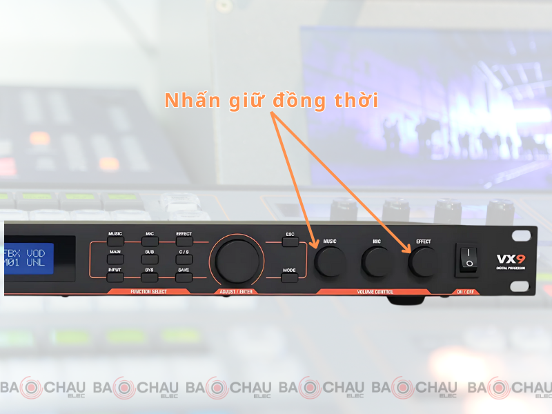 Hướng Dẫn Sử Dụng Vang Số JBL VX9 Chi Tiết!