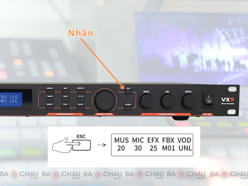 Hướng Dẫn Sử Dụng Vang Số JBL VX9 Chi Tiết!