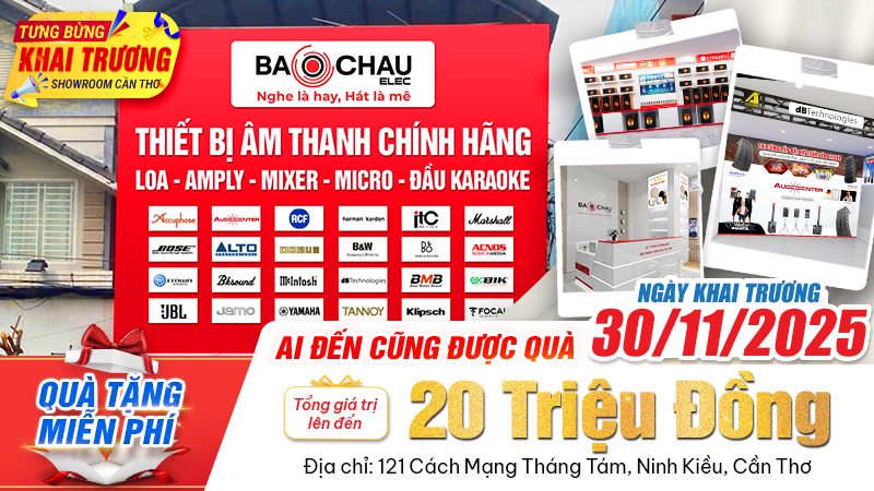 Bảo Châu Elec thông báo chuyển địa điểm showroom Cần Thơ