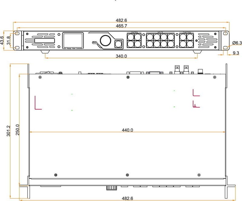 Bộ xử lý hình ảnh Novastar VX400 Pro
