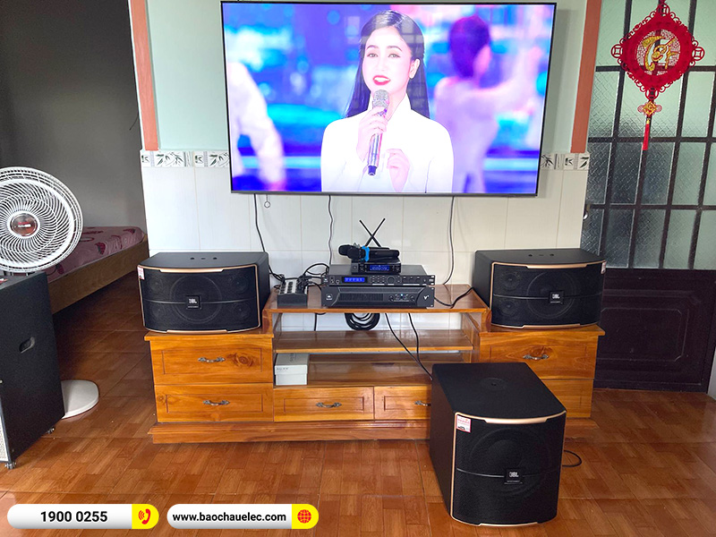 Lắp đặt dàn karaoke JBL hơn 50 triệu cho anh Vinhở Đồng Nai