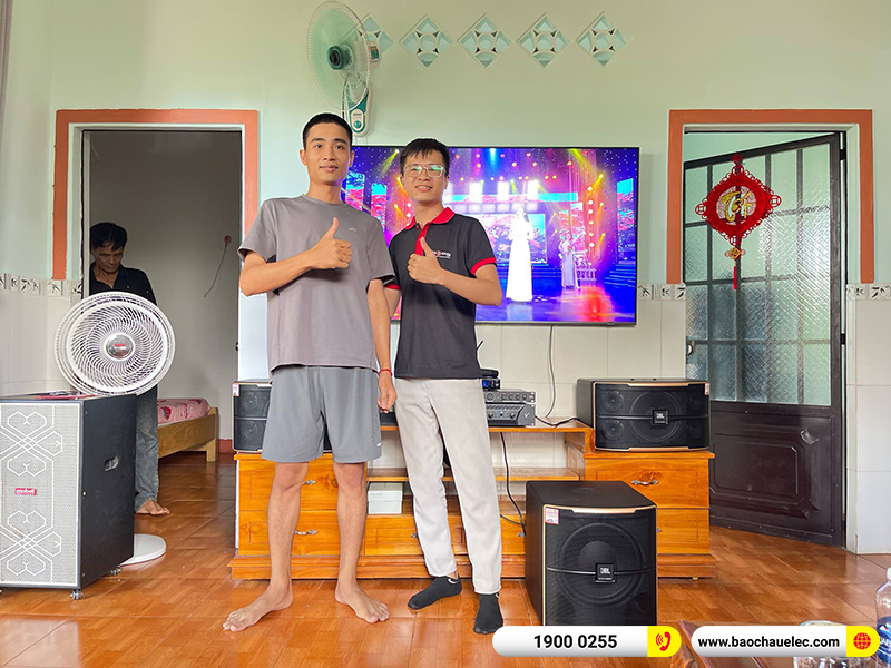 Lắp đặt dàn karaoke JBL hơn 50 triệu cho anh Vinhở Đồng Nai