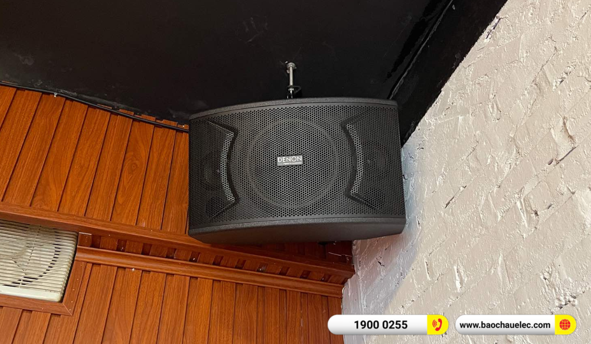 Lắp đặt dàn âm thanh Alto hơn 38tr cho quán cà phê H385 Acoustic tại Bình Dương