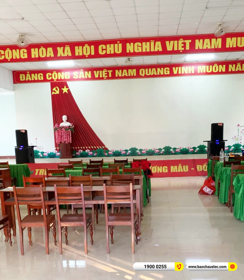 Lắp đặt dàn âm thanh Alto cho Ủy ban nhân dân xã Ea Bung ở Đăk Lăk