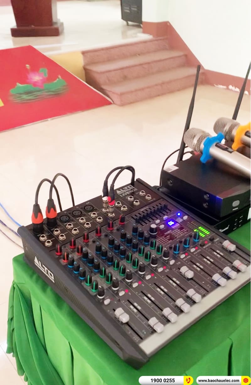 Lắp đặt dàn âm thanh Alto cho Ủy ban nhân dân xã Ea Bung ở Đăk Lăk