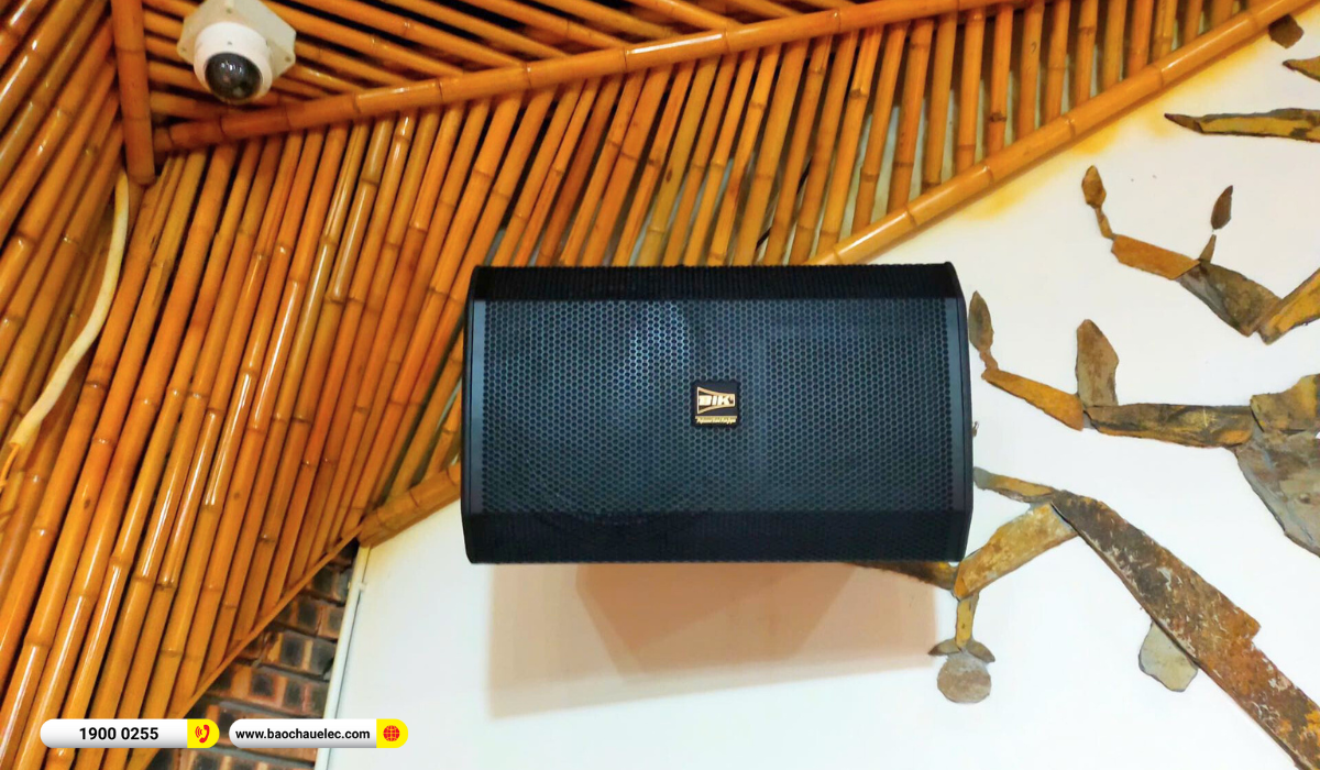 Lắp đặt dàn âm thanh BIK cho Nhà hàng Ô Mê Ly Homestay tại Bắc Ninh