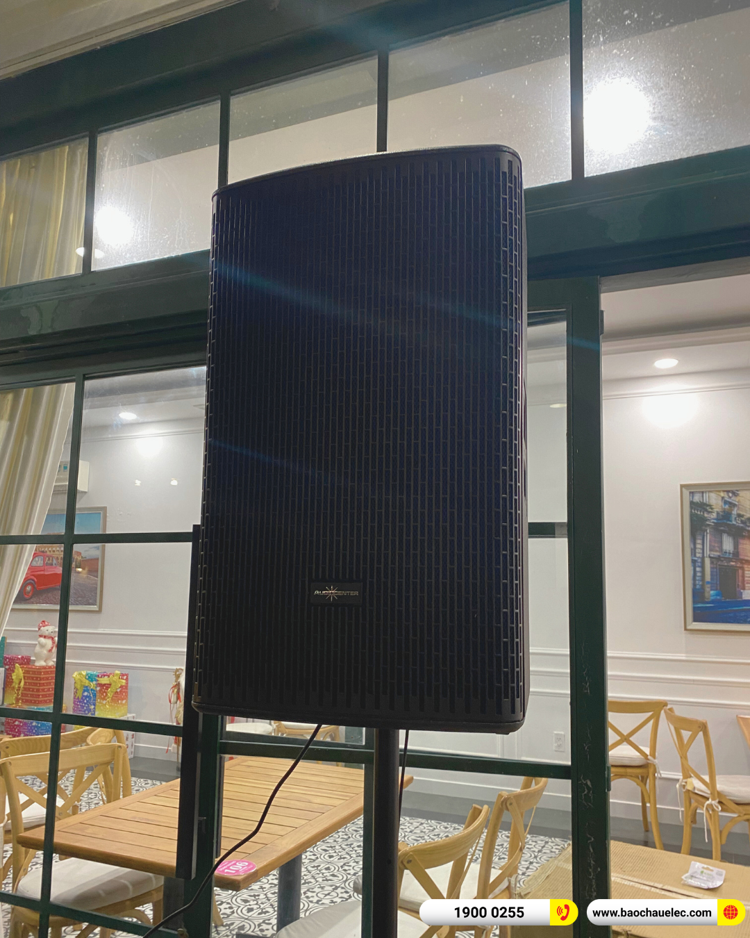 Lắp đặt dàn âm thanh nhà hàng Audiocenter cho nhà hàng Đông Dương tại Cà Mau