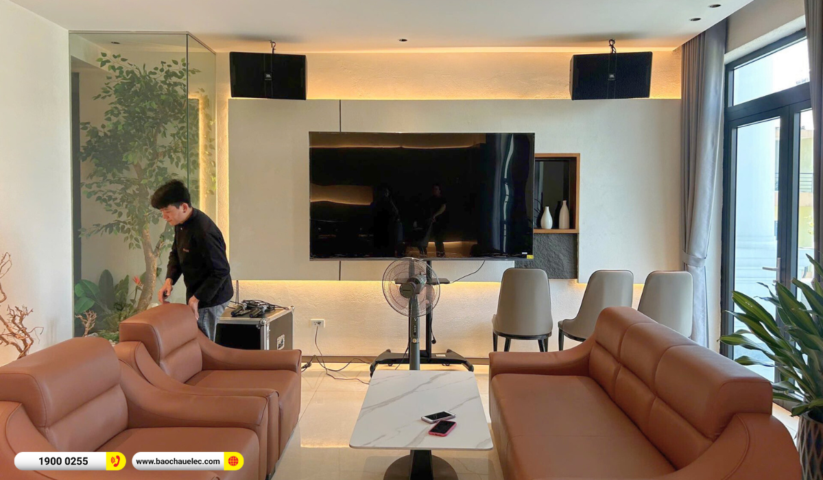 Lắp đặt dàn âm thanh nhà hàng JBL cho quán Sienna Teppanyaki tại Bắc Ninh