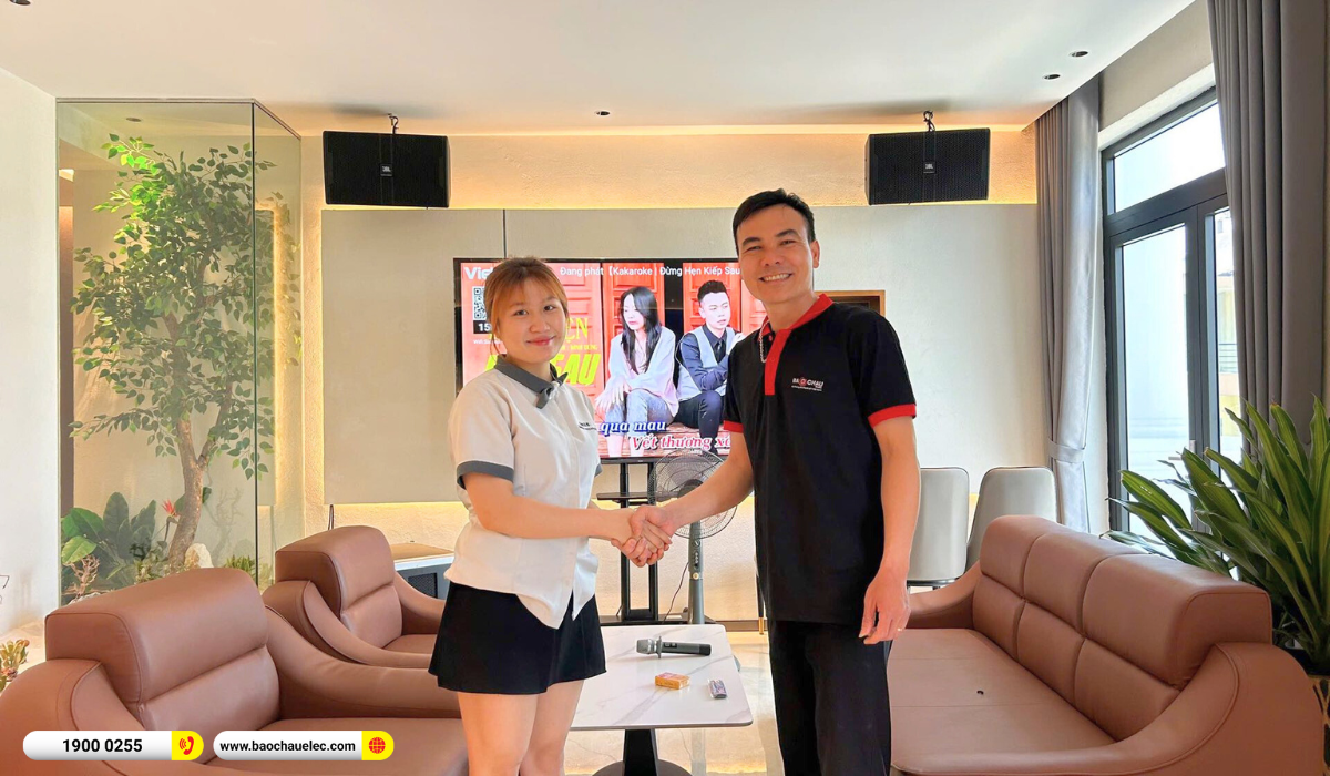 Lắp đặt dàn âm thanh nhà hàng JBL cho quán Sienna Teppanyaki tại Bắc Ninh