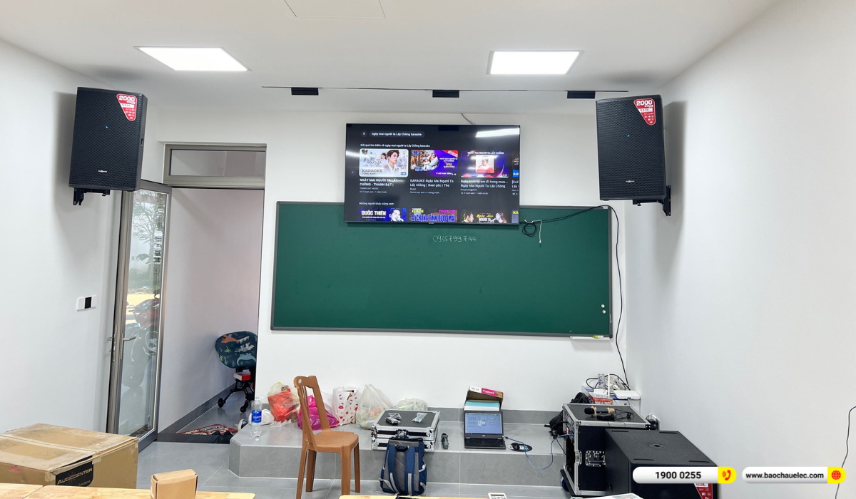 Lắp đặt dàn âm thanh phòng học Audiocenter cho anh Hạnh tại Buôn Ma Thuật