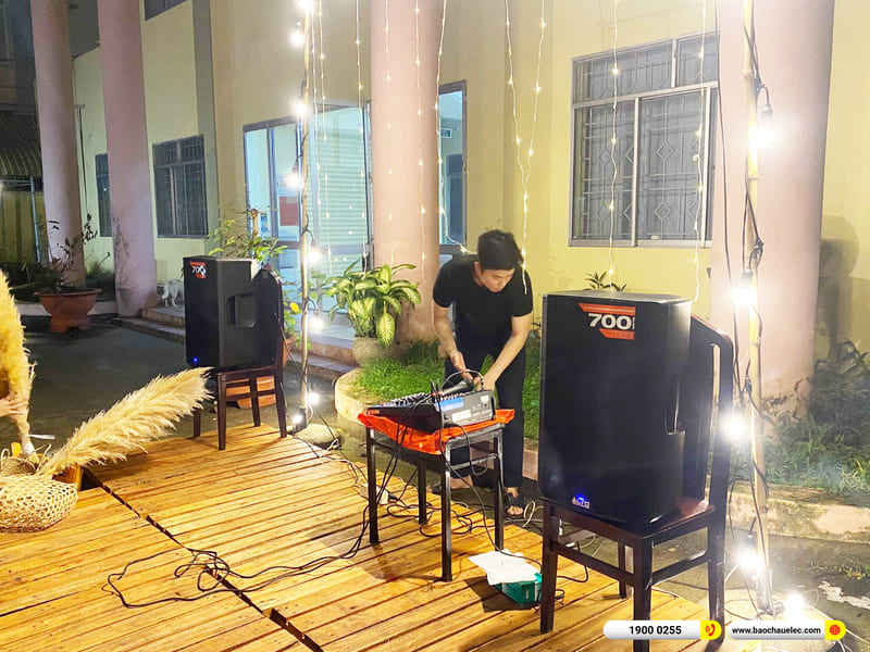 Lắp đặt dàn âm thanh quán acoustics cho anh Giao Hy ở TPHCM