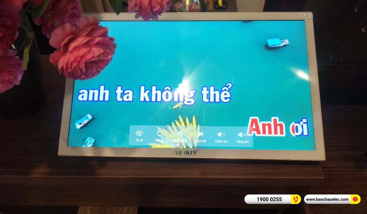 Lắp đặt dàn karaoke RCF hơn 154tr cho chị Linh tại Hà Nội