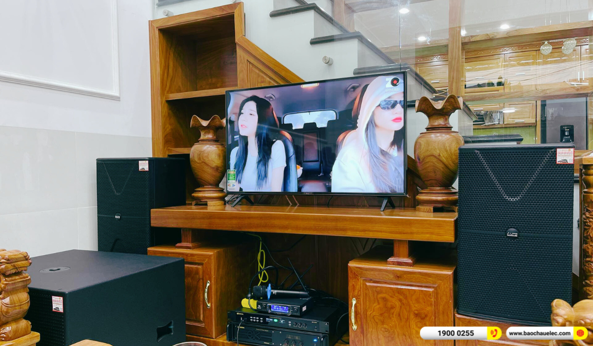 Lắp đặt dàn karaoke Alto hơn 55tr cho anh Chinh tại Đồng Nai