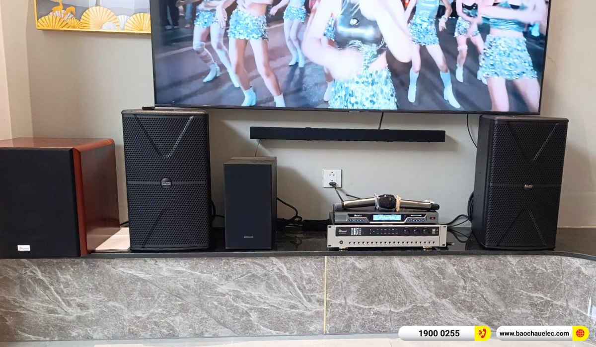 Lắp đặt dàn karaoke Alto hơn 24tr cho anh Hoàng tại TP HCM