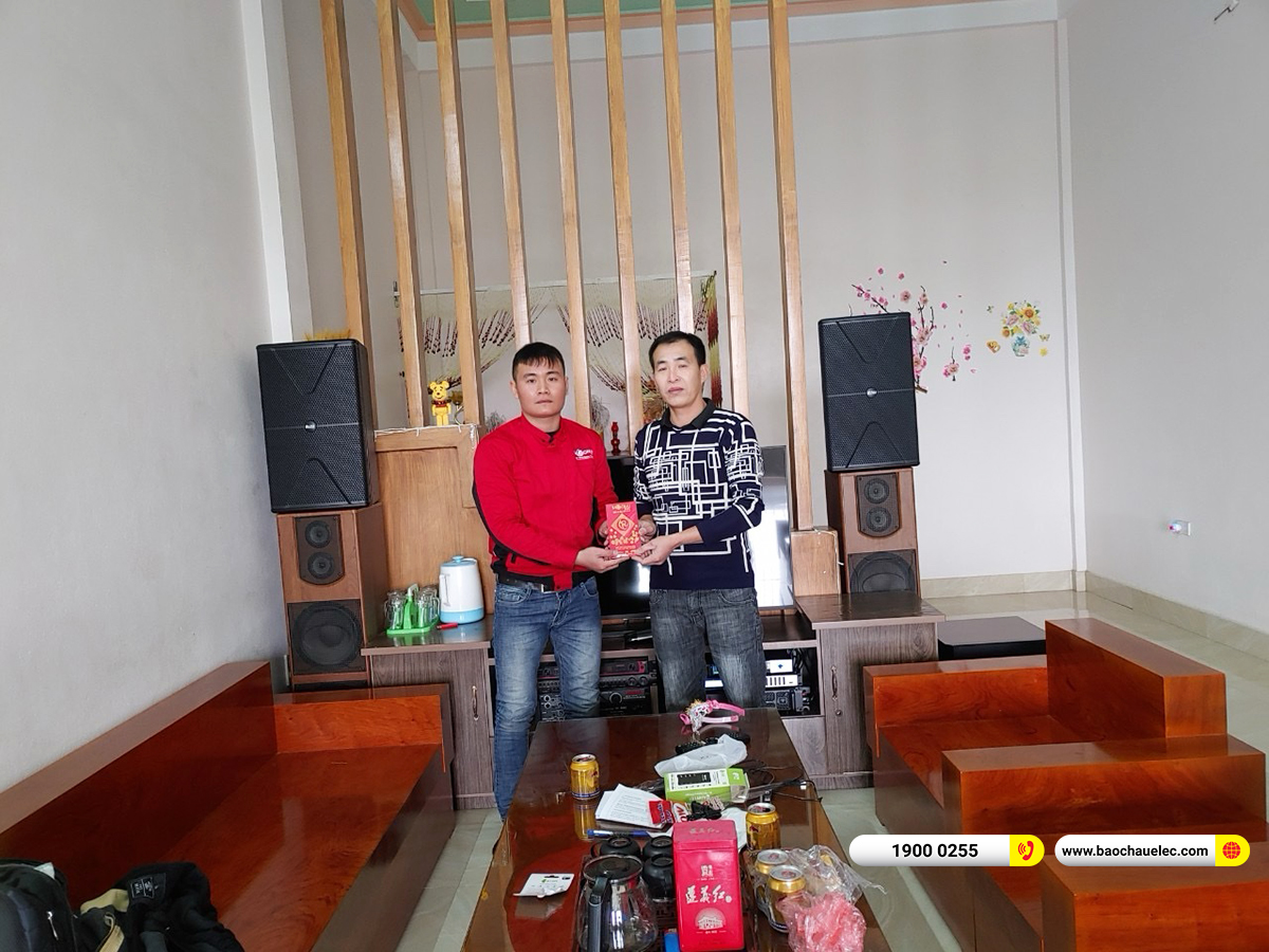 Lắp đặt dàn karaoke Alto hơn 34tr cho anh Phong ở Thanh Hóa