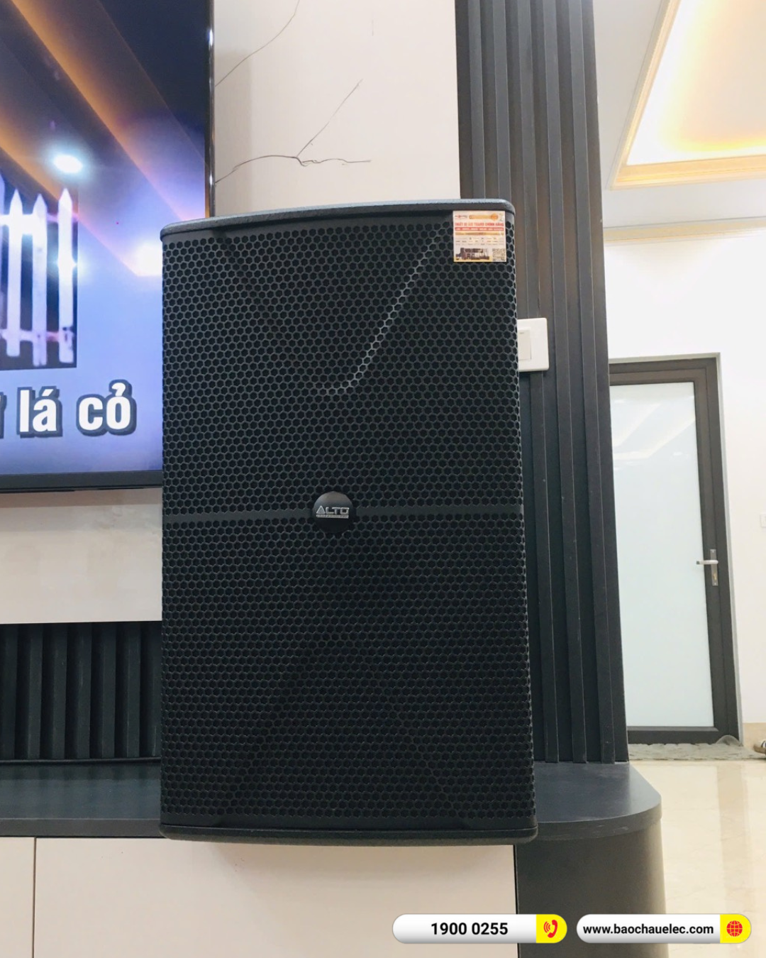 Lắp đặt dàn karaoke Alto hơn 54tr cho anh Tòng tại Bắc Ninh