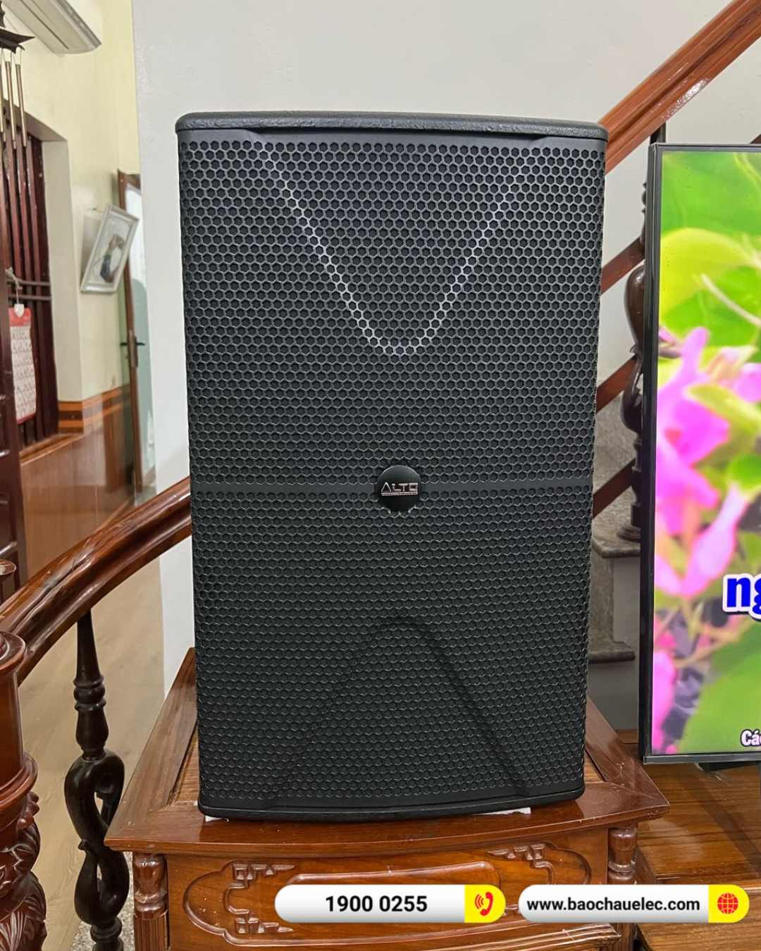 Lắp đặt dàn karaoke Alto hơn 30tr cho anh Tuân tại Hải Phòng