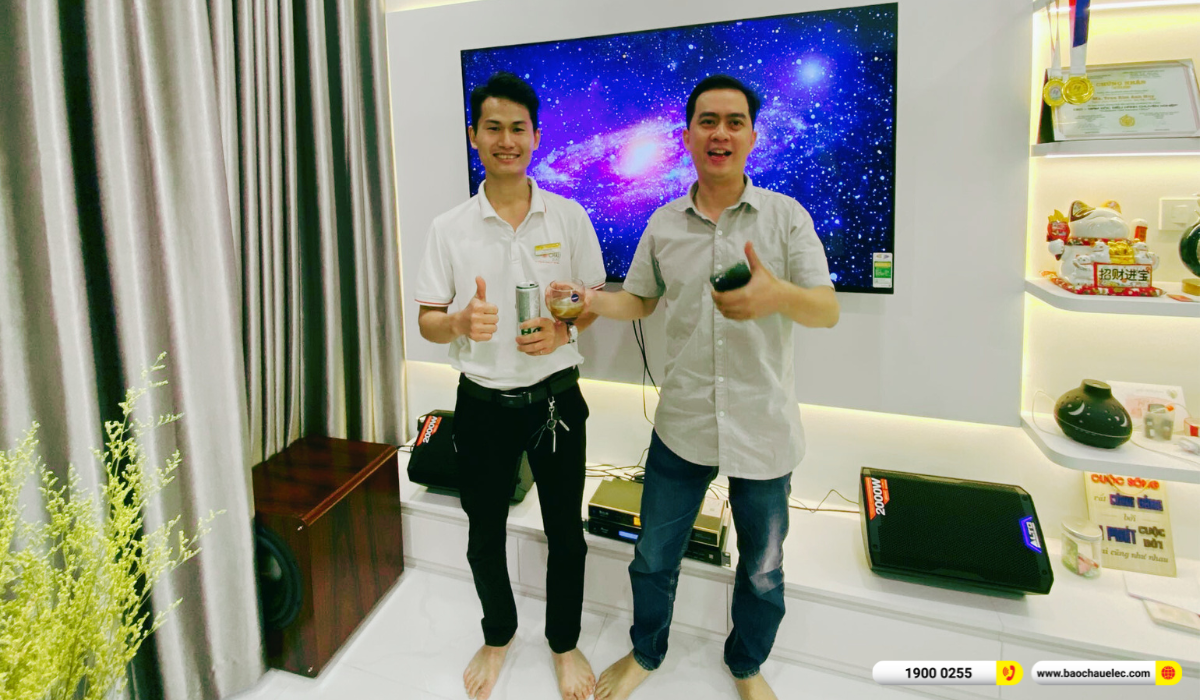 Lắp đặt dàn karaoke Alto hơn 31tr cho chị Ánh Huy tại TP HCM