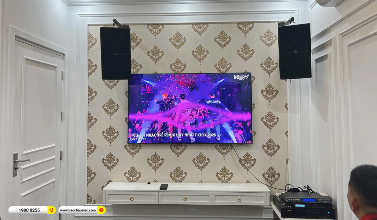 Lắp đặt dàn karaoke Alto gần 30tr cho chị Nguyên tại TP HCM