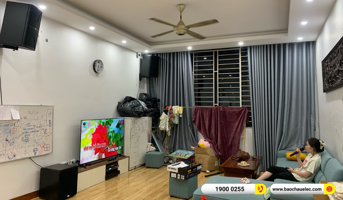 Lắp đặt dàn karaoke Alto gần 35tr cho anh Quốc tại Hà Nội